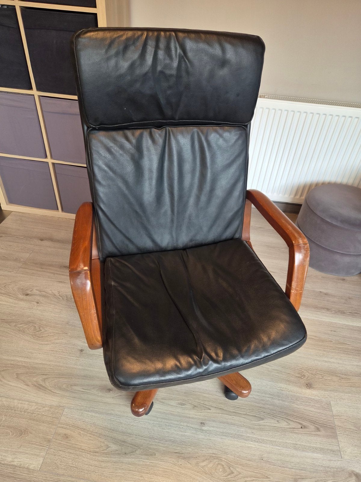 Fauteuil de bureau, Enlèvement, Utilisé, Noir, Chaise de bureau