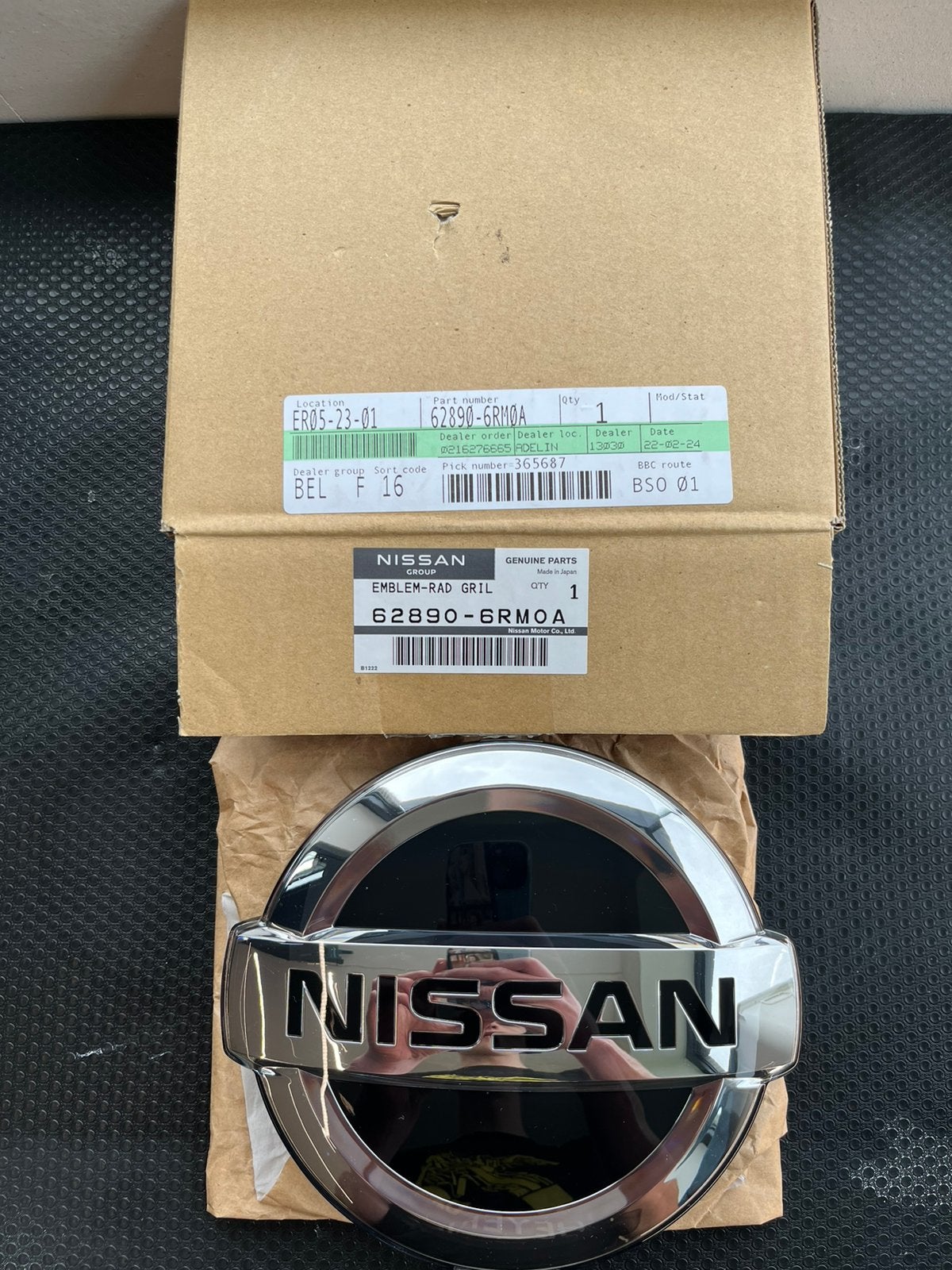 Nissan front voor logo, Ophalen of Verzenden
