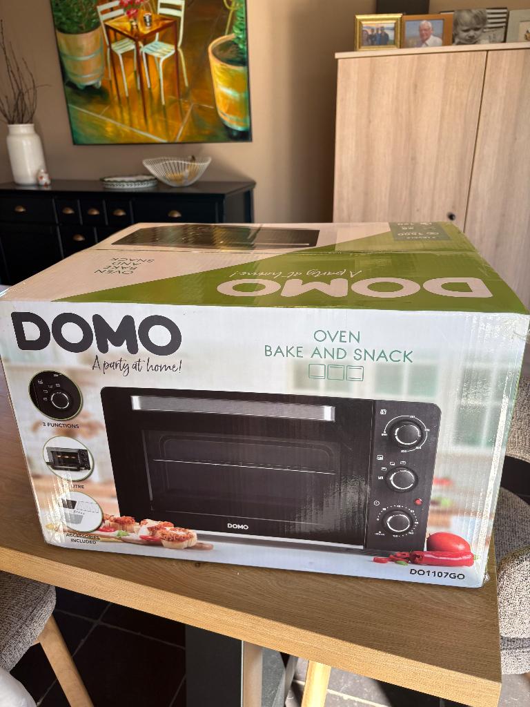Four DOMO, Electroménager, Fours, Neuf, Enlèvement, Air chaud, 45 à 60 cm