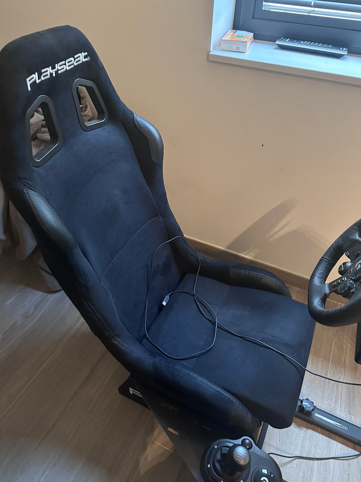 Logitech g923 + shifter en playseat, Games en Spelcomputers, Spelcomputers | Sony Consoles | Accessoires, Zo goed als nieuw, Ophalen