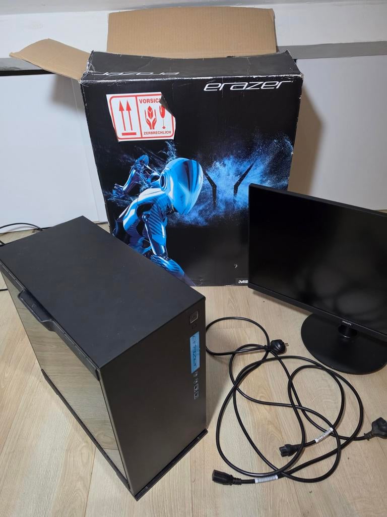 PC Gaming Medion Eraz - CPU i7/32 GB RAM/GPU RTX 3060 i, Computers en Software, Met monitor, Gebruikt, 32 GB, Medion
