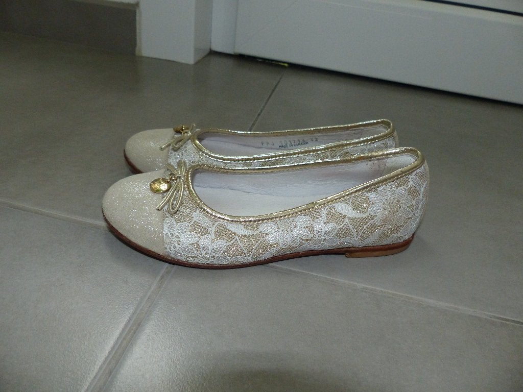 Superbes ballerines Patrizia Pepe - taille 32, Enlèvement ou Envoi, Comme neuf, Chaussures, Fille