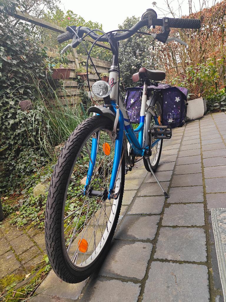 Meisjesfiets 24 inch, Vélos & Vélomoteurs, ESPERIA, Enlèvement, Frein sur jante, 24 pouces