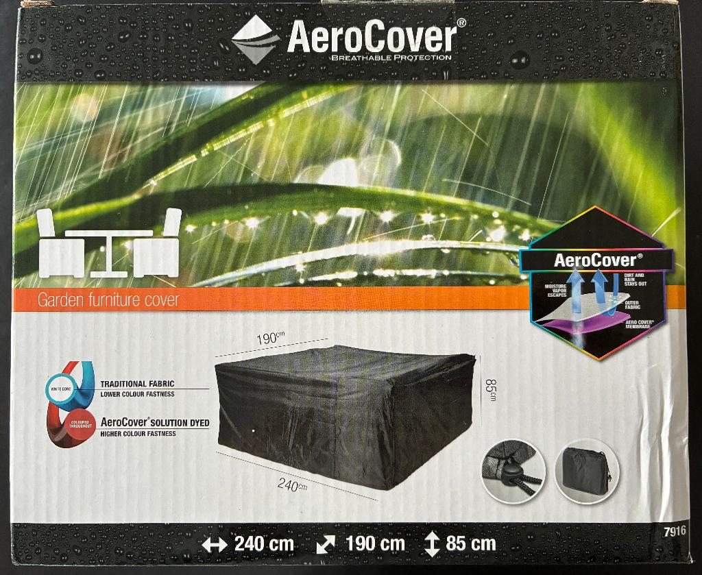 Beschermhoes 240x190x85cm, Tuin en Terras, Tuinmeubel-accessoires, Ophalen, Gebruikt