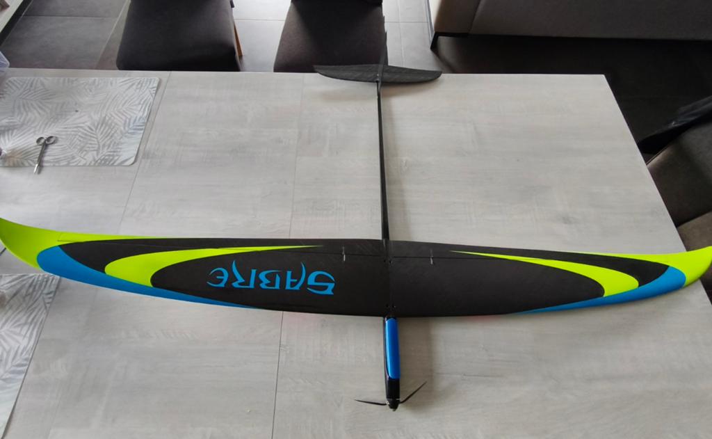 Dlg f5k merk Sabre full Carbon fiber kit vliegklaar de, Hobby en Vrije tijd, Modelbouw | Radiografisch | Vliegtuigen, Ophalen