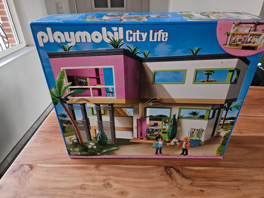 Playmobil moderne villa compleet, Enlèvement