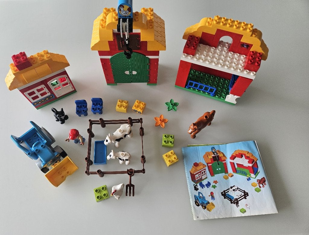 Duplo grote boerderij 10525 met handleiding (compleet), Enlèvement ou Envoi, Complet, Duplo