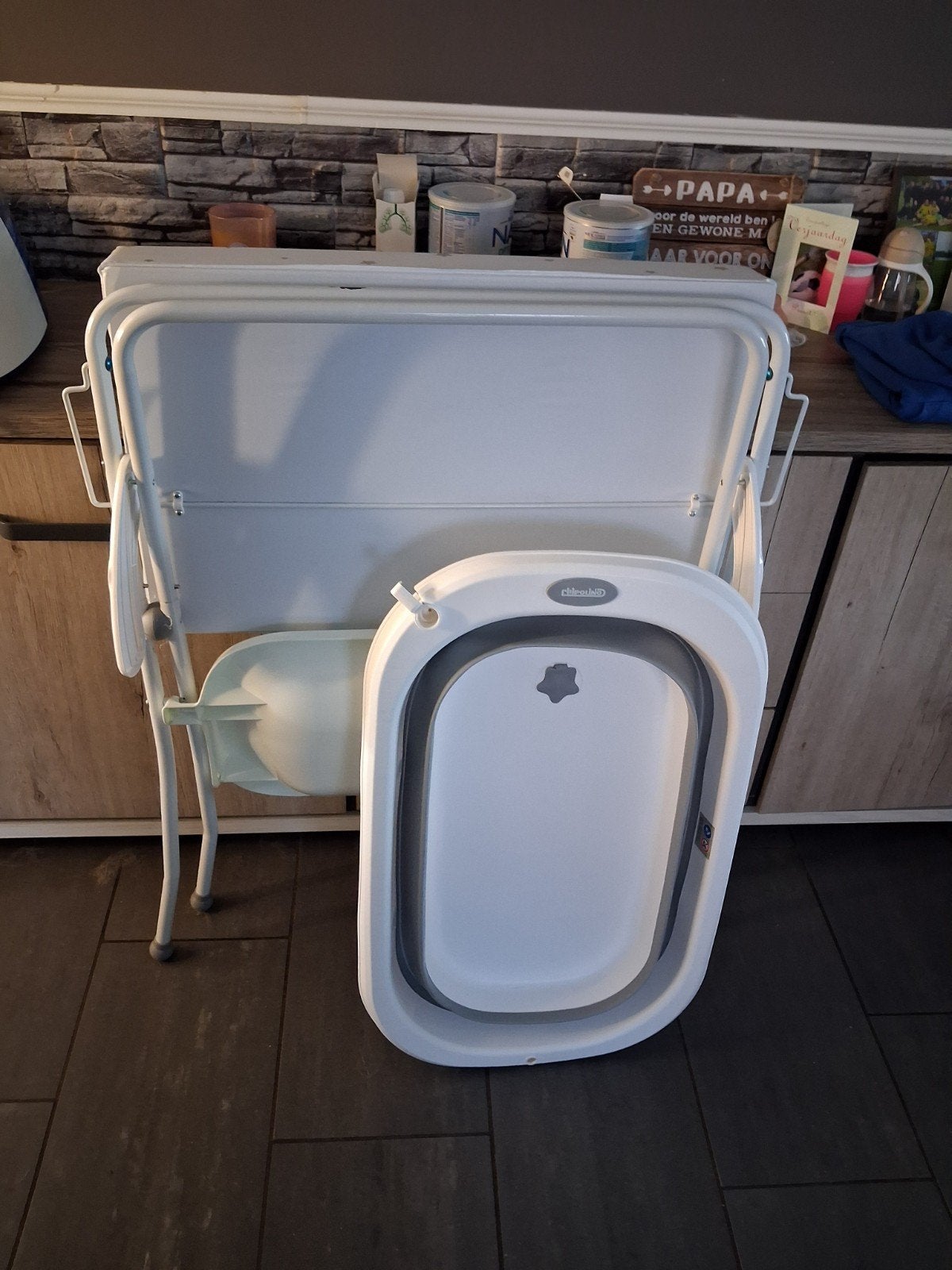 baby badje, Kinderen en Baby's, Gebruikt, Badje, Standaard, Ophalen