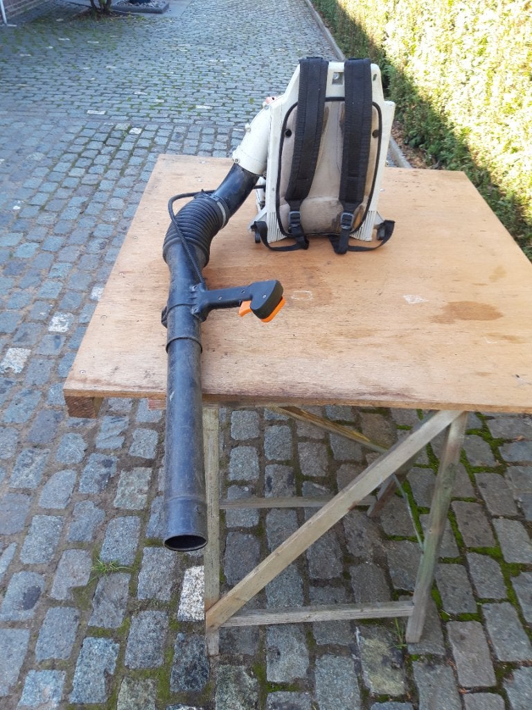 Bladblazer Stihl BR 380, Jardin & Terrasse, Stihl, Enlèvement, Utilisé, Porté à dos