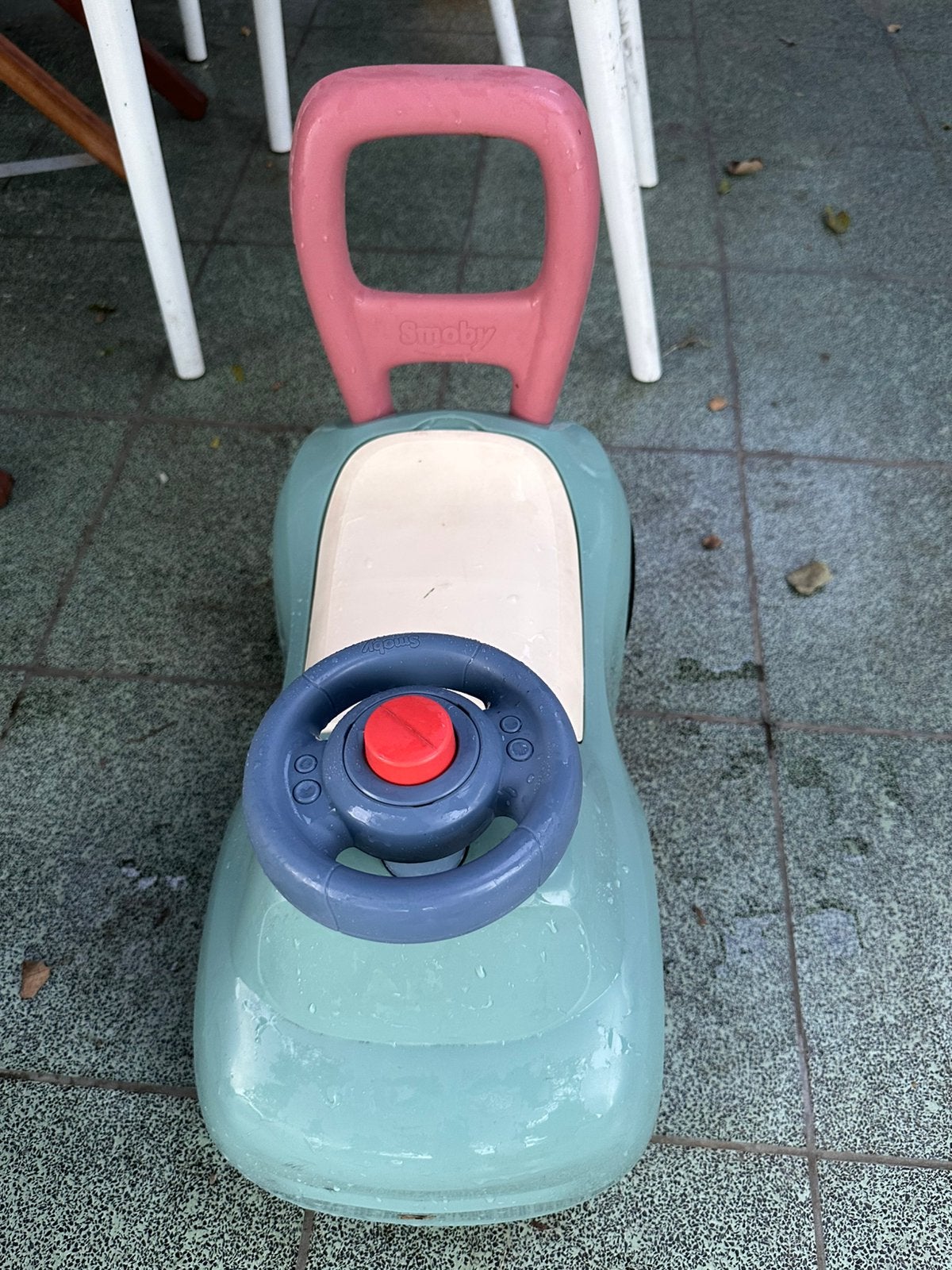 Smoby auto, Ophalen, Zo goed als nieuw