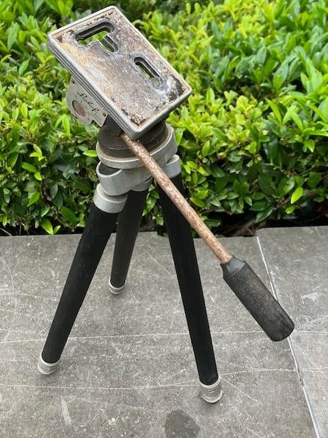 Trépied Linhof Trépied pour appareil photo, Enlèvement ou Envoi, Utilisé, Moins de 150 cm, Trépied