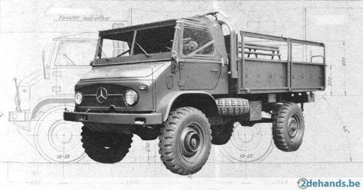 unimog 404 iltis bombardier minerva willys, Enlèvement, Neuf, Mercedes-Benz