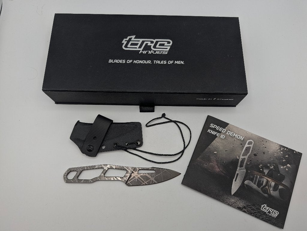 TRC Knives Speed Demon Laser Pattern nr 38 NIEUW, Ophalen of Verzenden, Nieuw