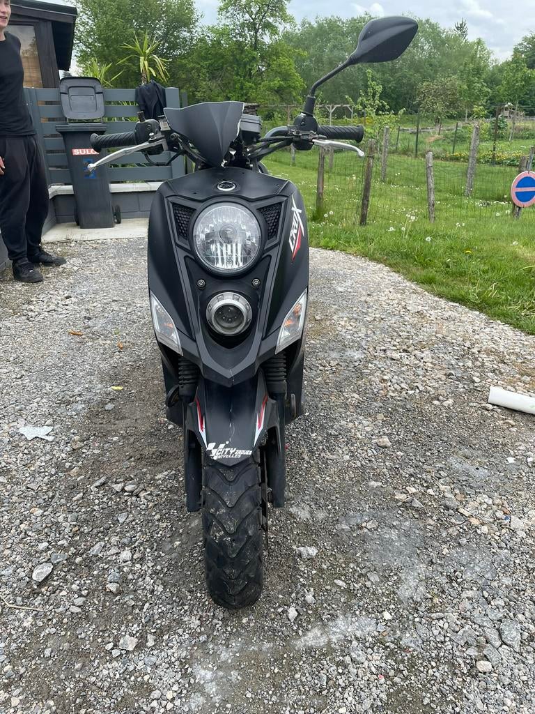 sym crox, Vélos & Vélomoteurs, Comme neuf, Enlèvement, Essence, Classe A (25 km/h)