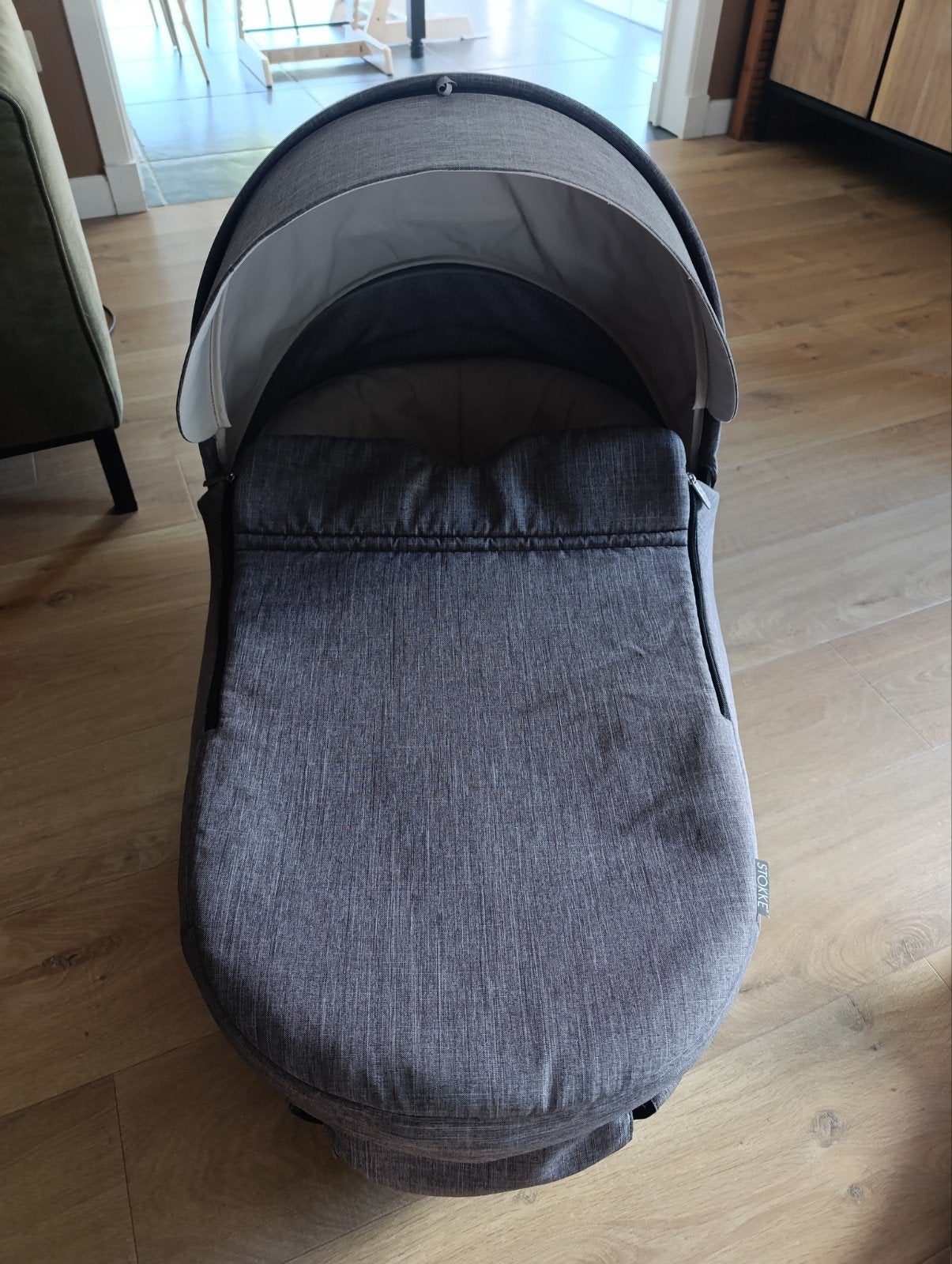 Reismand / reiswieg Stokke, Ophalen