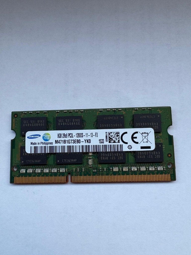 Samsung 8 Go DDR3L PC3L-12800S (DDR3L-1600), 8 GB, DDR3, Enlèvement, Utilisé