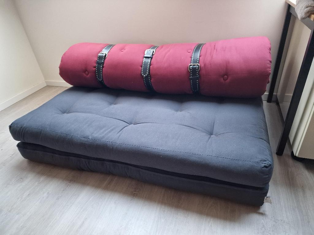 Canapé-lit Karup Design Buckle, Enlèvement, 200 cm, 140 cm, Comme neuf