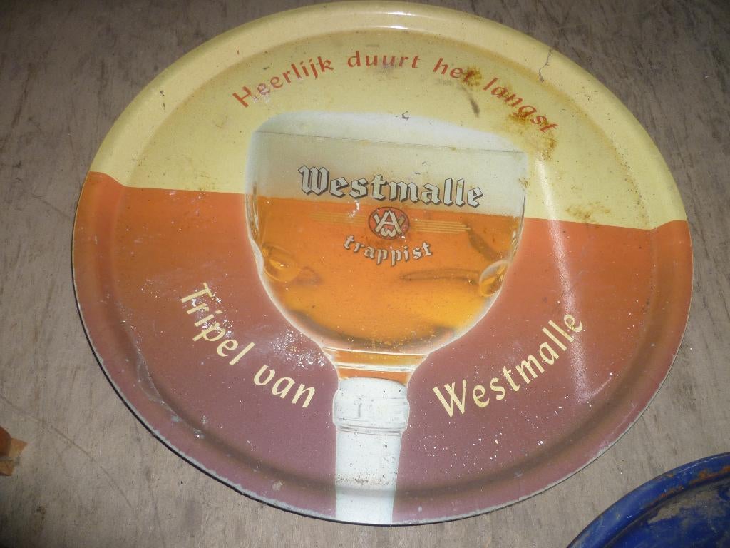 REKLAME BIERPLATAU WESTMALLE, Ophalen