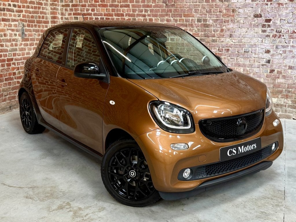 Prachtige SMART FORFOUR 1.0i Prime met garantie!, Auto's, Voorwielaandrijving, Bruin, https://public.car-pass.be/vhr/031d21f1-1da9-4ab0-b385-8853c7176cb5