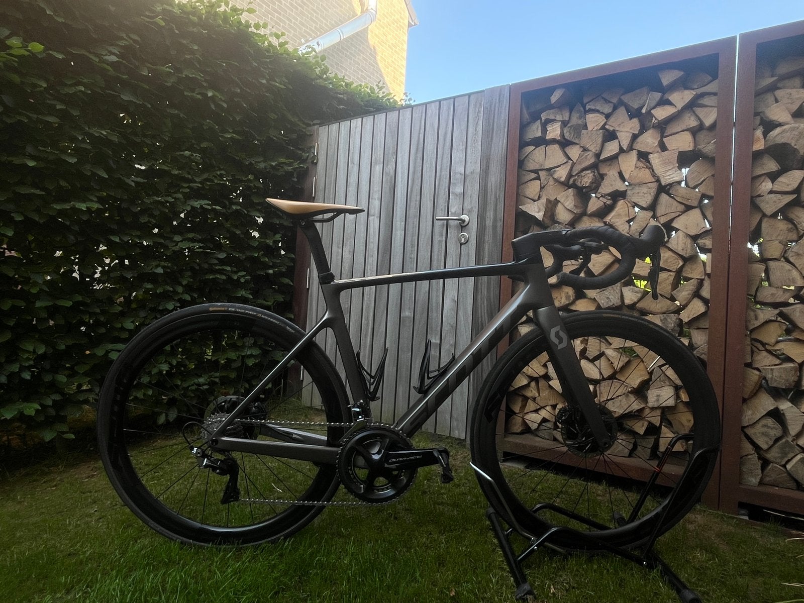 Scott addict rc 10 medium (maat 54), Carbon, Zo goed als nieuw, Schijfrem, 53 tot 57 cm
