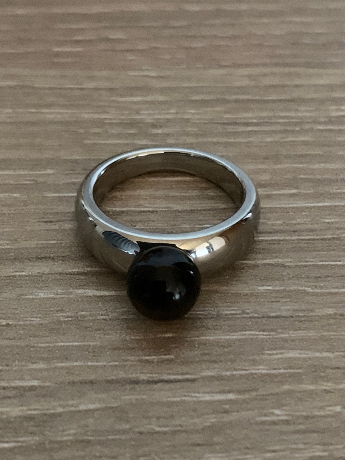Fossil steel ring, Ophalen of Verzenden