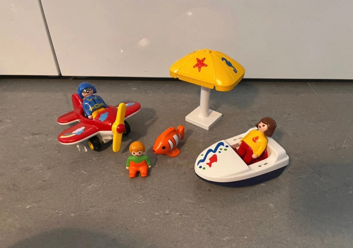 Playmobil, Ophalen, Zo goed als nieuw, 1.2.3, Complete set