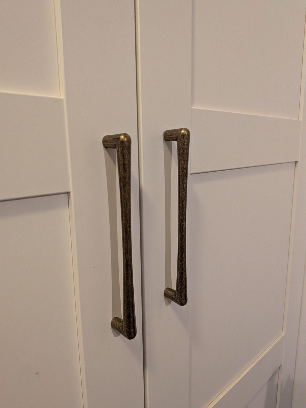 3 portes Ikea Bergsbo 50x195 avec poignées laiton, Maison & Meubles, Enlèvement, Comme neuf