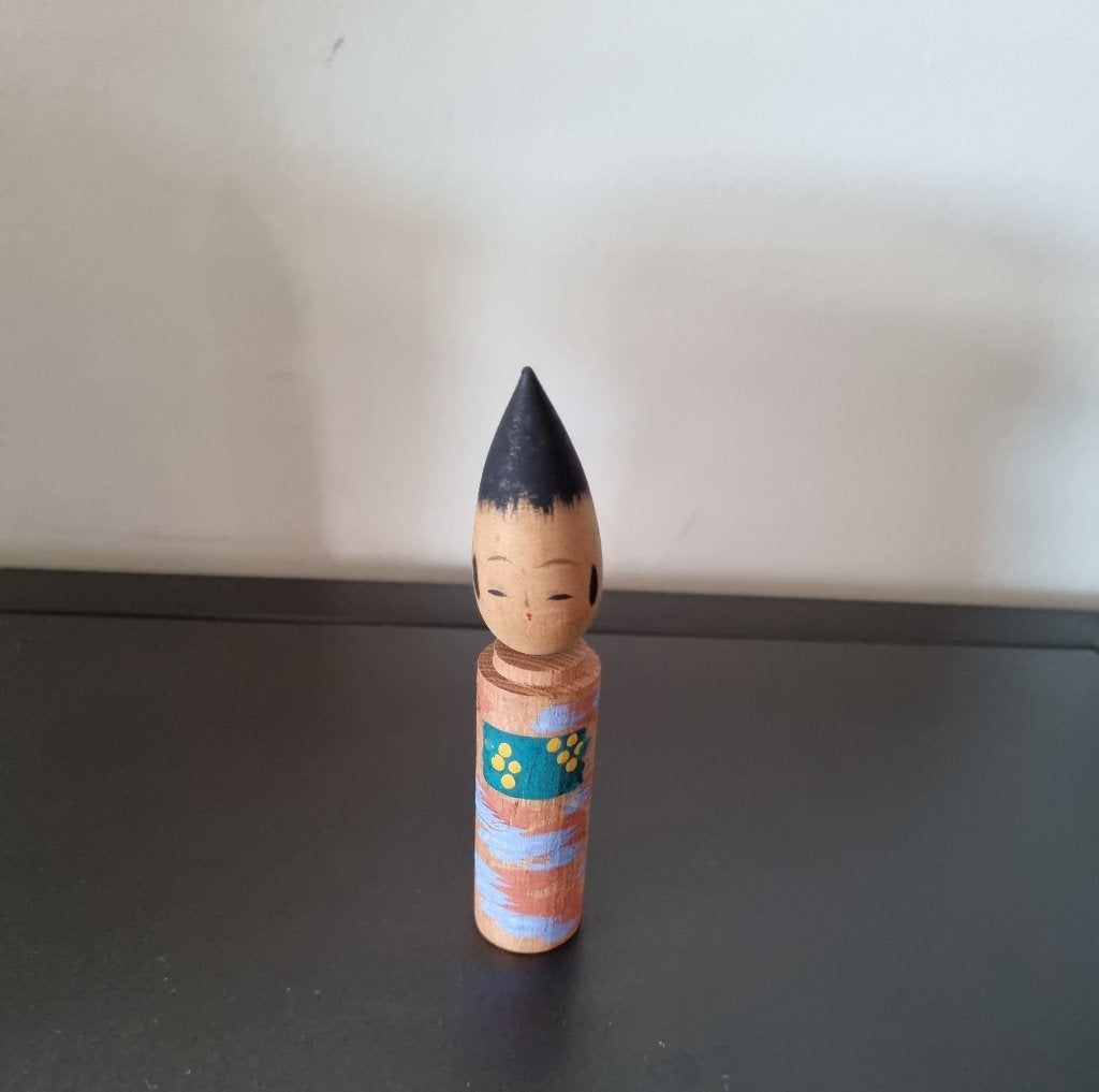 Cute Arima-Fude kokeshi, Antiquités & Art, Art | Art non-occidental, Japon, Bois, Fait main, Poupée