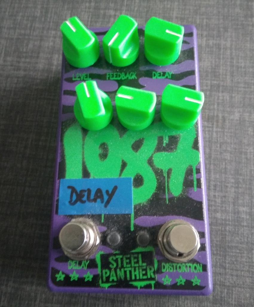 Distortion / delay pedaal, Muziek en Instrumenten, Ophalen, Zo goed als nieuw, Delay of Echo