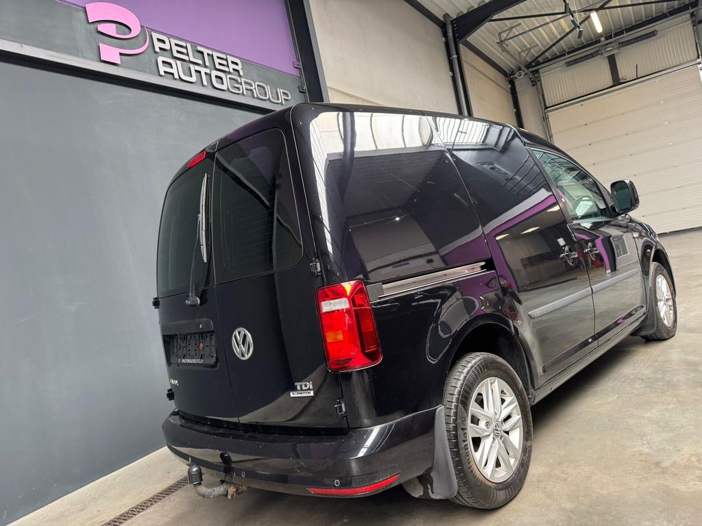 Volkswagen Caddy 2.0TDi Lichte Vr. GPS Trekhaak Euro6b!, Auto's, Bestelwagens en Lichte vracht, 0 cilinders, 75 pk, Leder en Stof