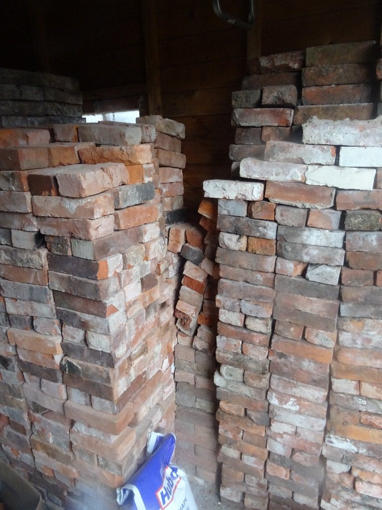 Recup gevelstenen, Doe-het-zelf en Bouw, Metselstenen, Ophalen, Gebruikt, Bakstenen