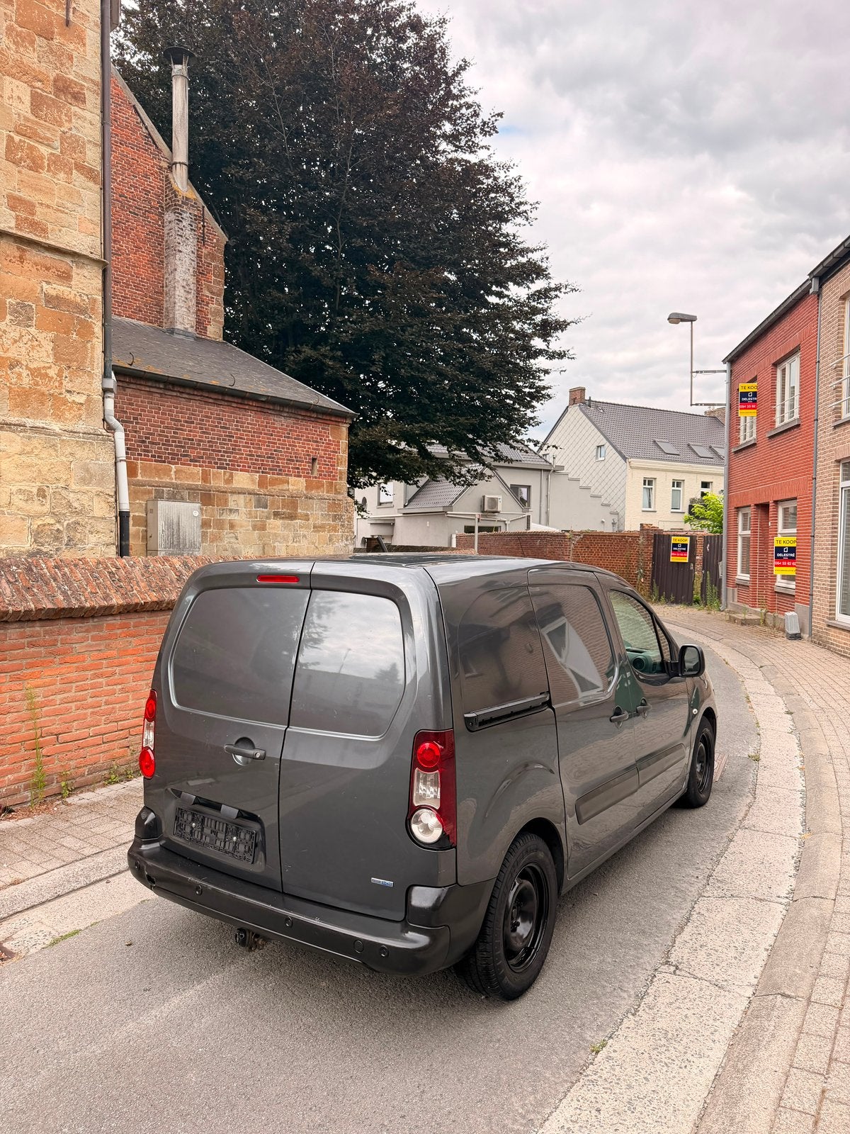 Citroën Berlingo utilitaire 2016, 1.6HDI, Euro 6, Bluetooth, Citroën, Zwart, 5 deurs