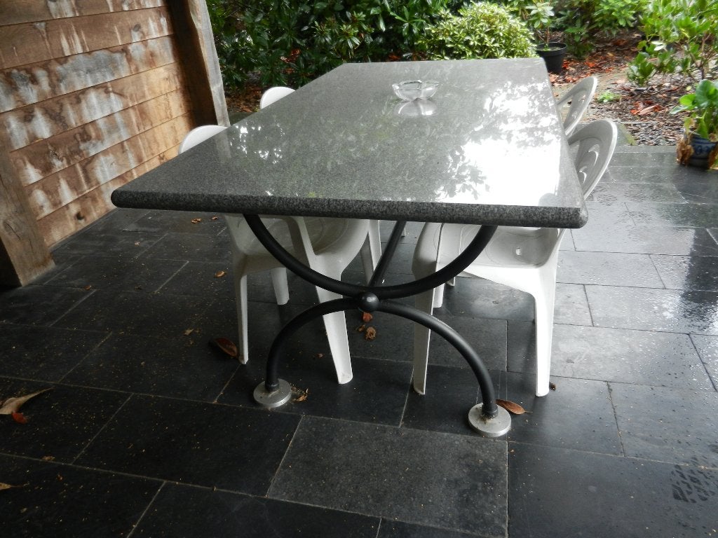 Table de jardin, Enlèvement, Utilisé, Rectangulaire