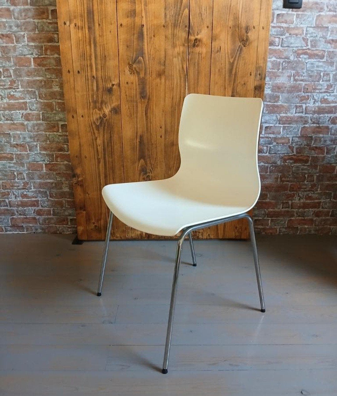 6 moderne (kuip)stoeltjes. RAL 9001, Huis en Inrichting, Stoelen, Ophalen