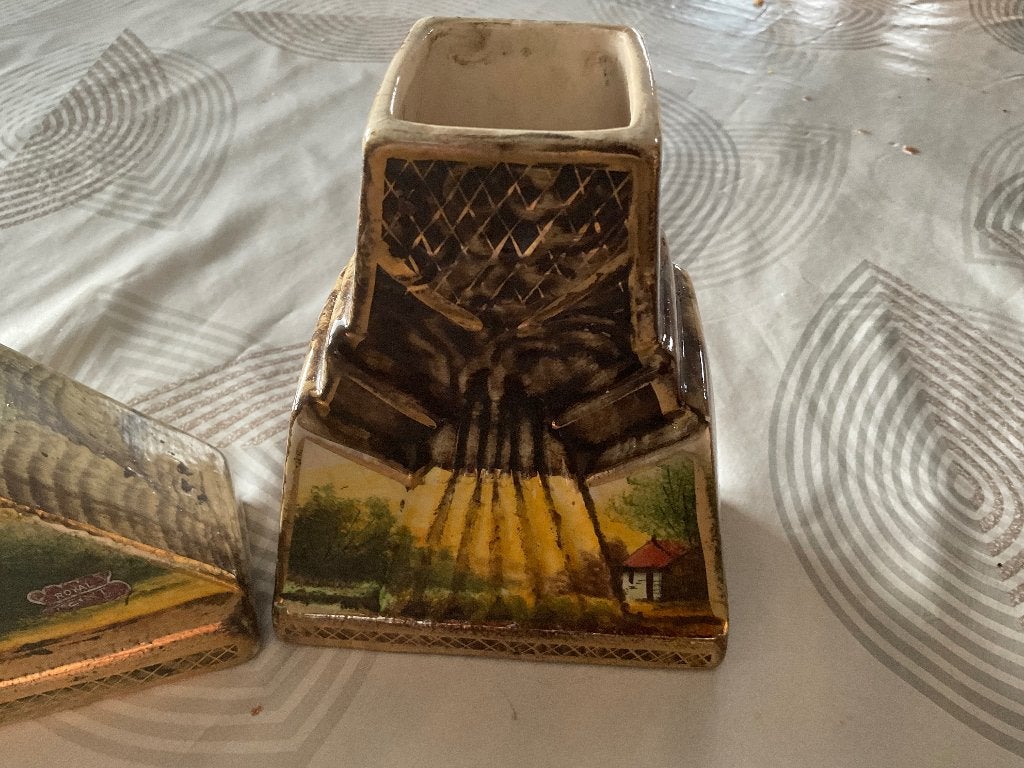 Mooi vintage schouwgarnituur, Ophalen
