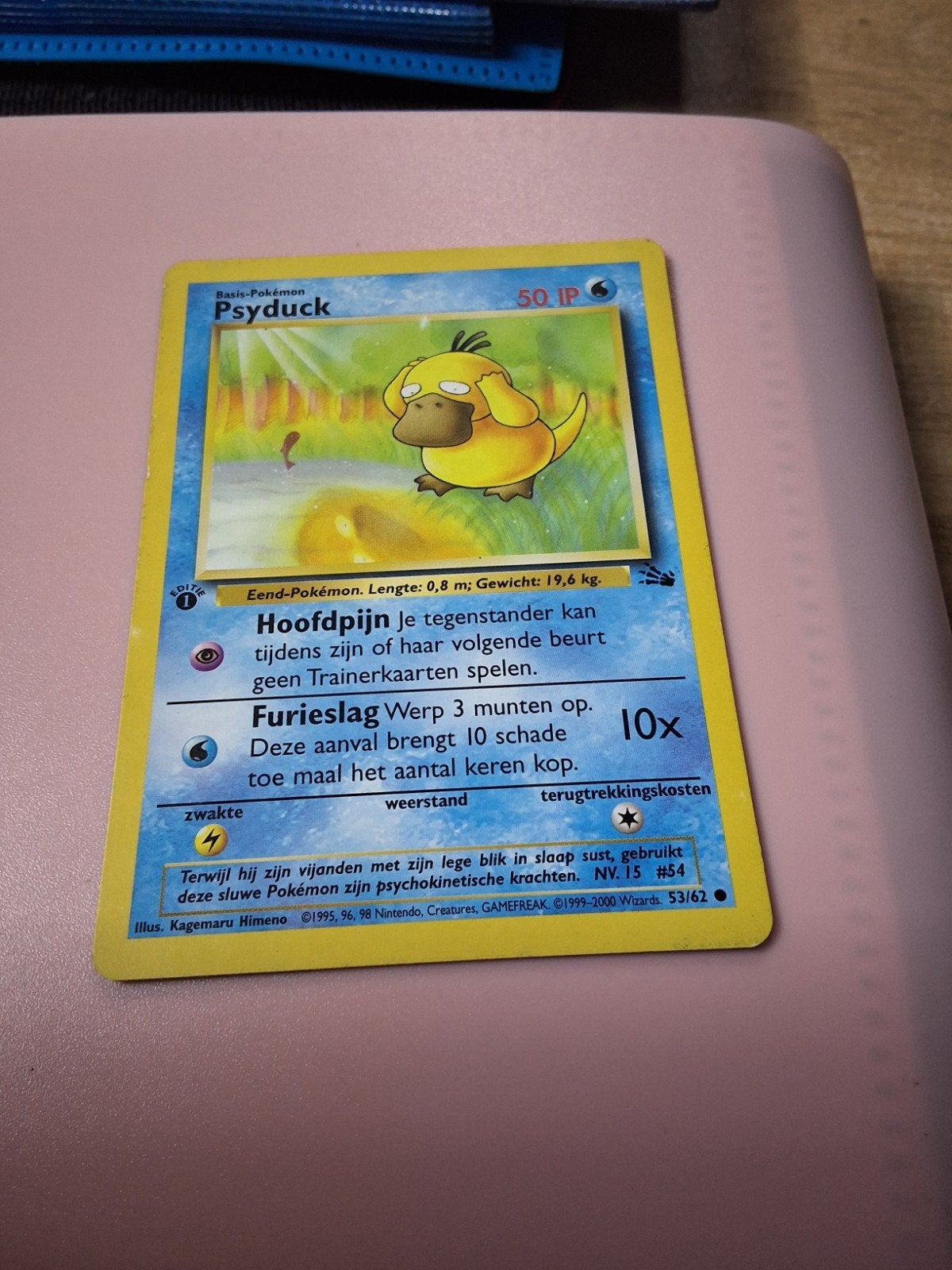 Psyduck 53/62 – Eerste Editie (1st Edition) – Nederlandse Po, Hobby en Vrije tijd, Ophalen