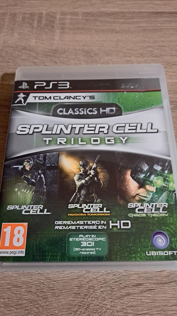 Splinter Cell Trilogy - PS3, Games en Spelcomputers, Games | Sony PlayStation 3, Vanaf 18 jaar, Shooter, 1 speler, Ophalen of Verzenden