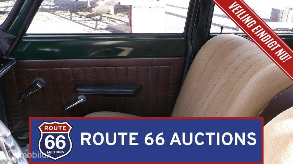 Renault 16 | 1969 | Route 66 Auctions, Renault, Zwart, Bedrijf, Handgeschakeld