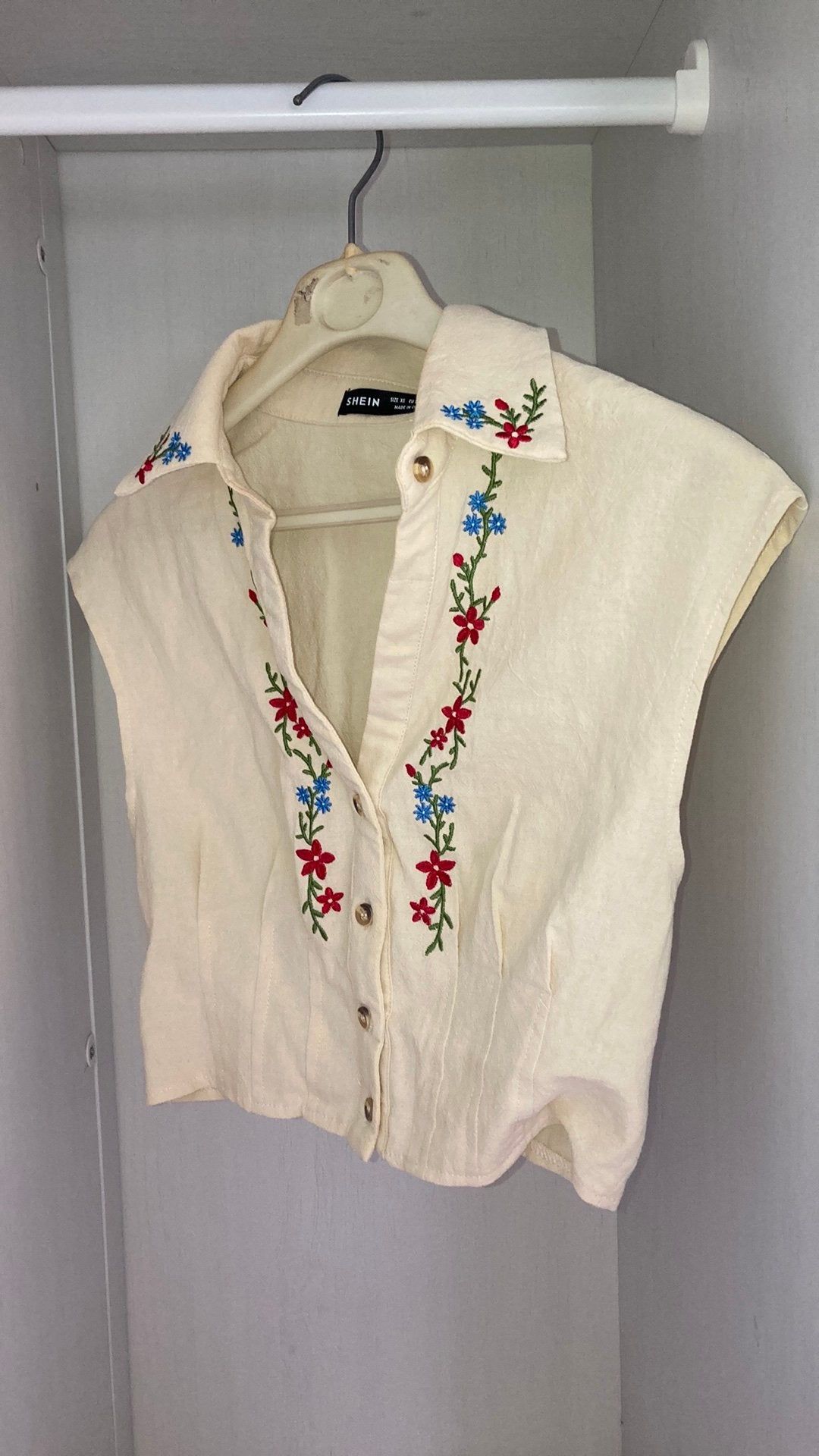 Blouse van Shein, Kleding | Dames, Ophalen of Verzenden, Zo goed als nieuw, Maat 34 (XS) of kleiner, Overige kleuren