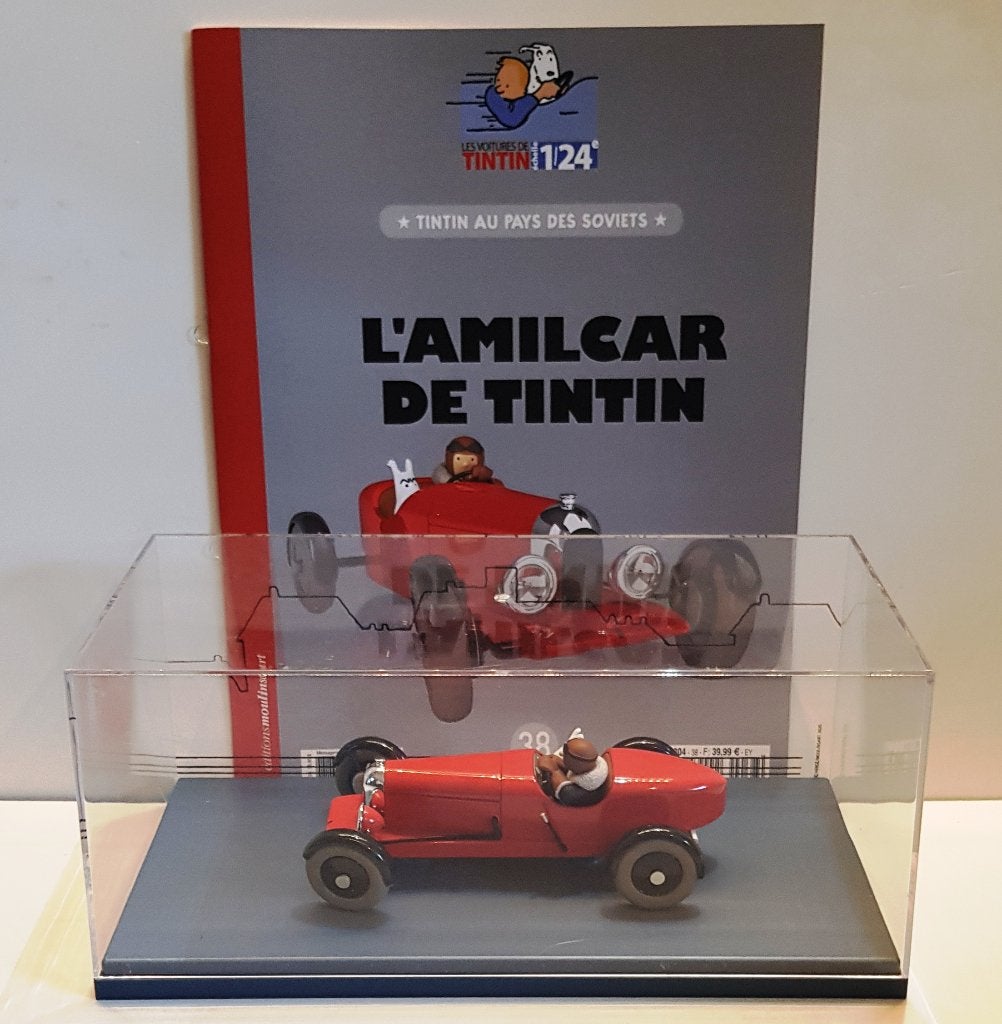 Les voitures de Tintin 1/24 N38, « L'Amilcar de Tintin », Collections, Enlèvement ou Envoi, Tintin, Neuf, Statue ou Figurine