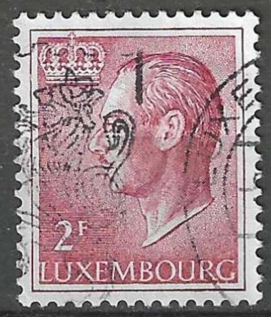 Luxembourg 1965-1966 - Yvert 664a - Grand-Duc Jan (ST), Envoi, Luxembourg, Affranchi
