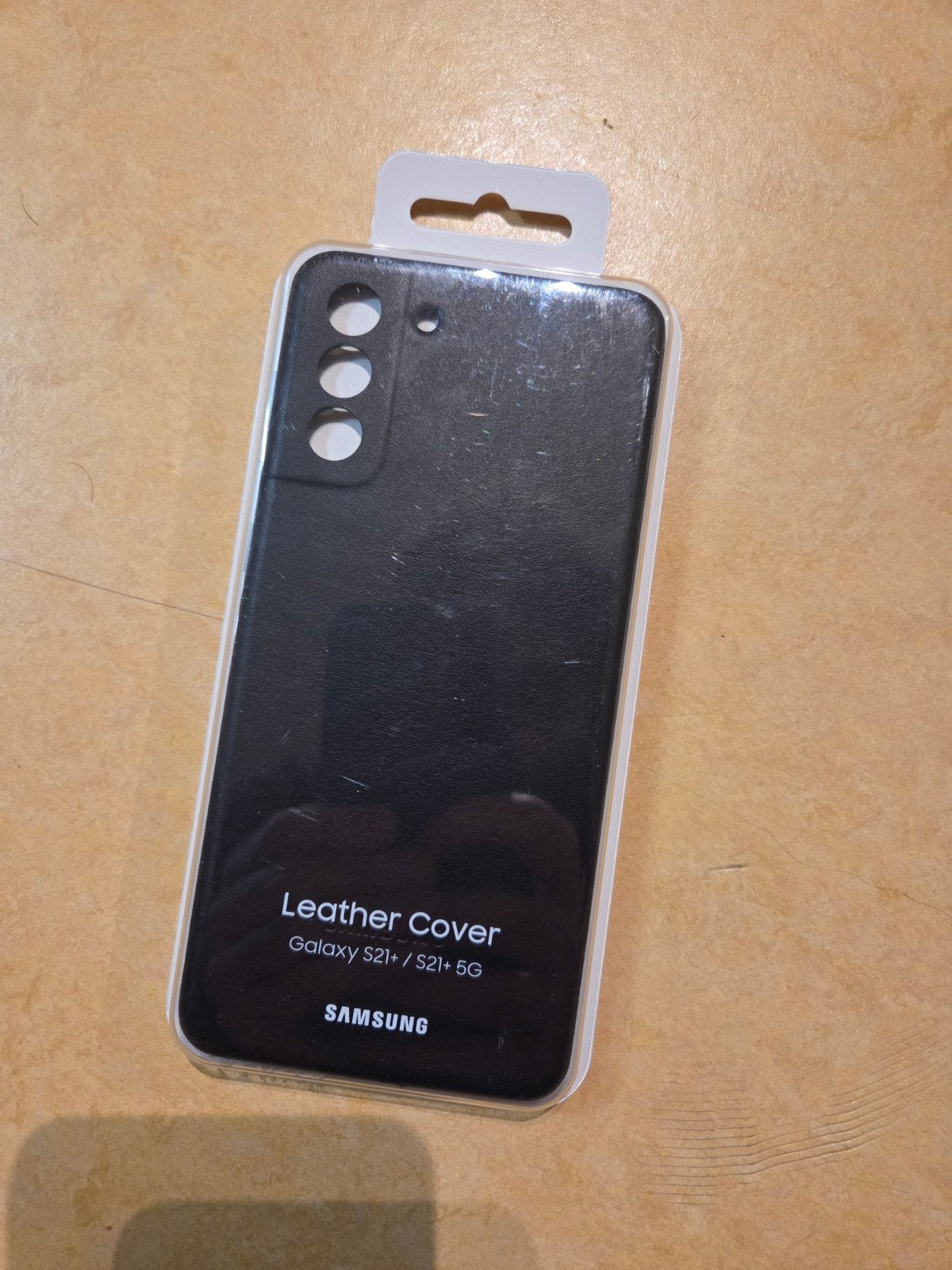 Samsung S21+ Lederen origineel telefoonhoesje te koop!, Ophalen of Verzenden, Nieuw, Overige modellen, Hoesje of Tasje