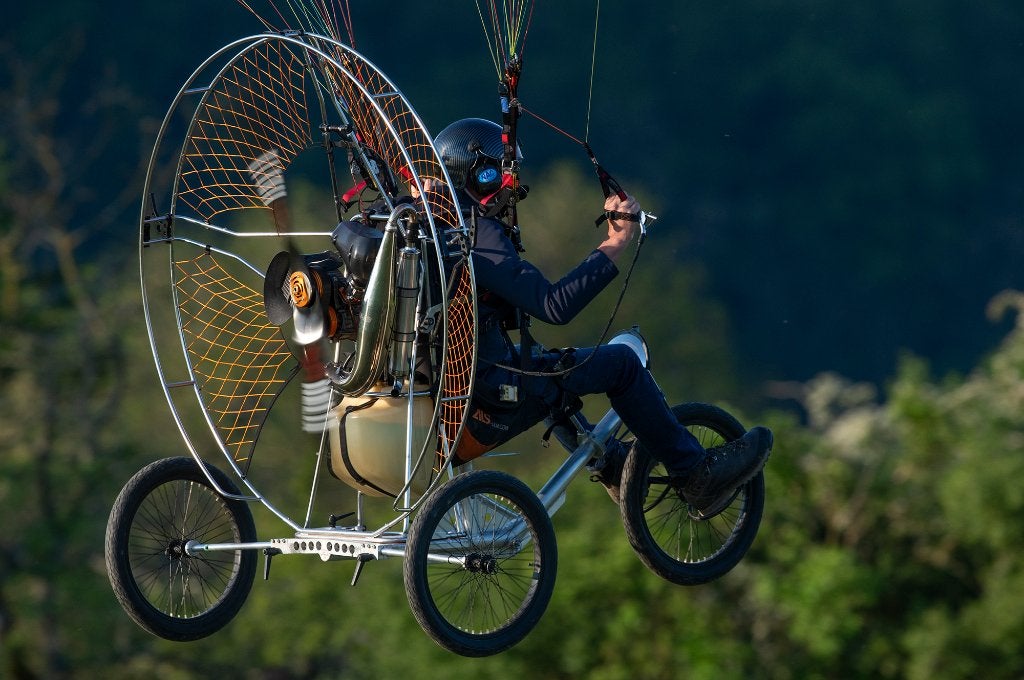 Mini trike voor paramotor, Enlèvement, Utilisé, Paramoteur