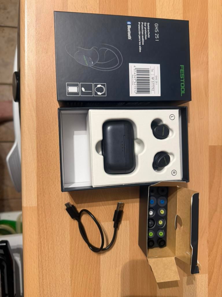 Festool GHS 25 I, Audio, Tv en Foto, Hoofdtelefoons, Zo goed als nieuw, Overige merken, Draadloos, Bluetooth, Ophalen