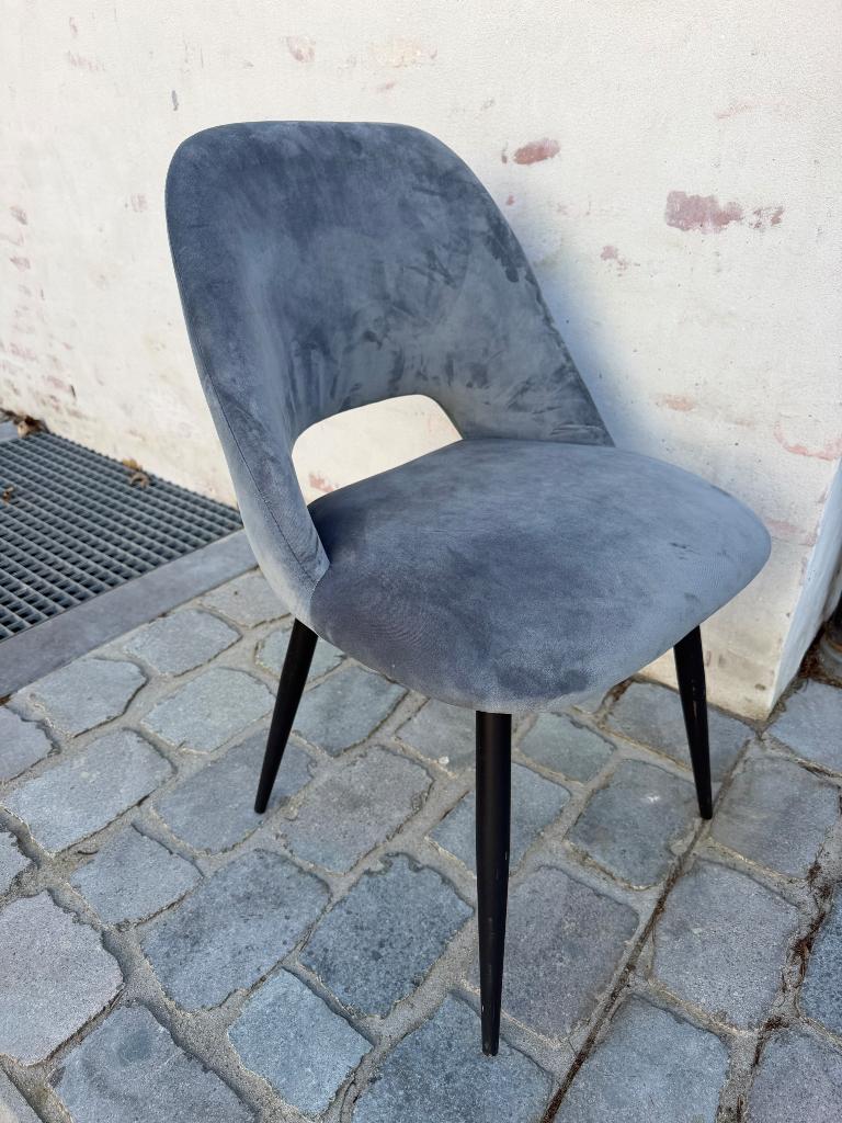 Stoelen velvet, Maison & Meubles, Chaises, Enlèvement, Comme neuf, Autres couleurs, Cinq, Six Chaises ou plus