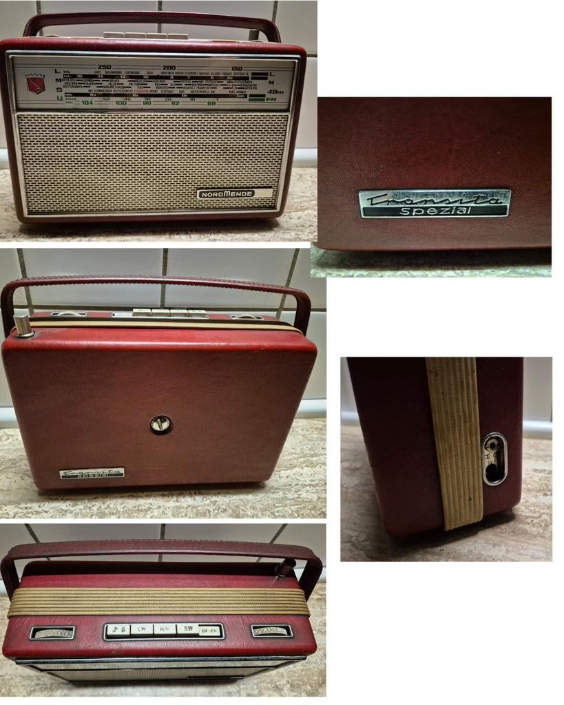 Nordmende Transita Spezial-transistorradio, Audio, Tv en Foto, Radio's, Ophalen, Gebruikt, Transistorradio