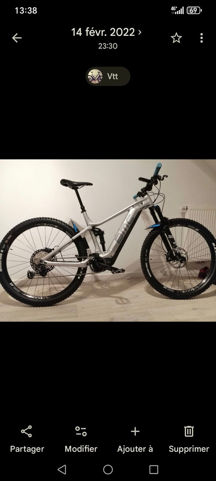 E-BIKE VTT BMC speedfox amp one, Vélos & Vélomoteurs, Enlèvement