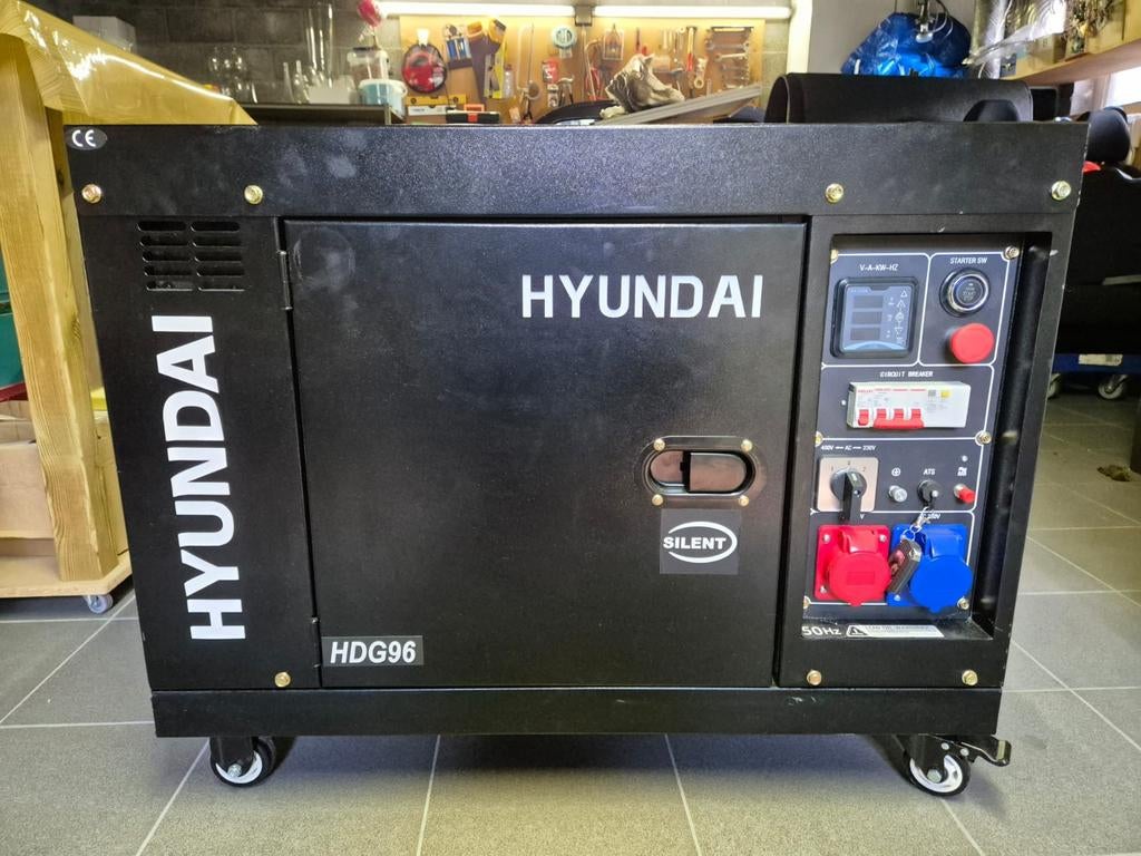 Générateur Hyundai HDG96, Enlèvement