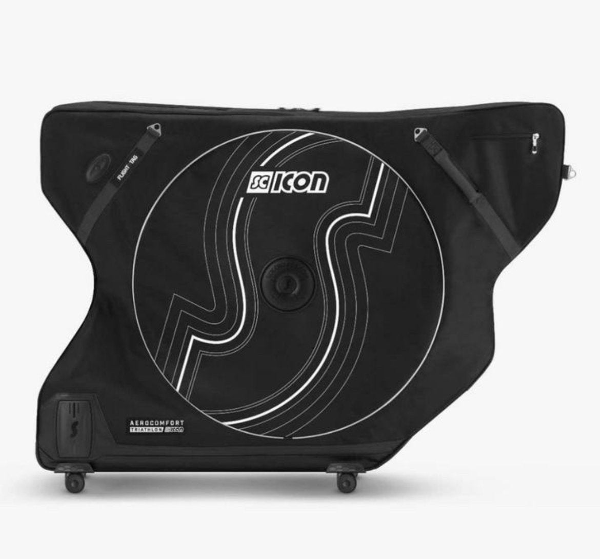 Fietskoffer Scicon aerocomfort 3.0 te huur, Ophalen, Zo goed als nieuw, Stuur
