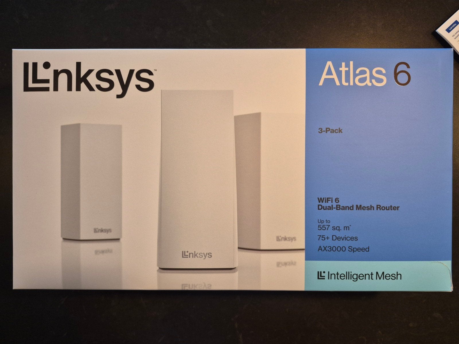 Linksys mesh 3 pack, Ophalen of Verzenden, Zo goed als nieuw, LinkSys
